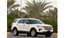 Ford Explorer Std Ford Explorer 2019 GCC V6 Under Warranty - Full Service History Available - Perfect Cond