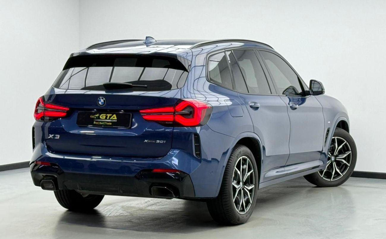 BMW X3 xDrive 30i M Sport 2.0L 2022 BMW X3 xDrive30i M Sport, 2027 BMW Warranty + Service Pack, Full BMW Se