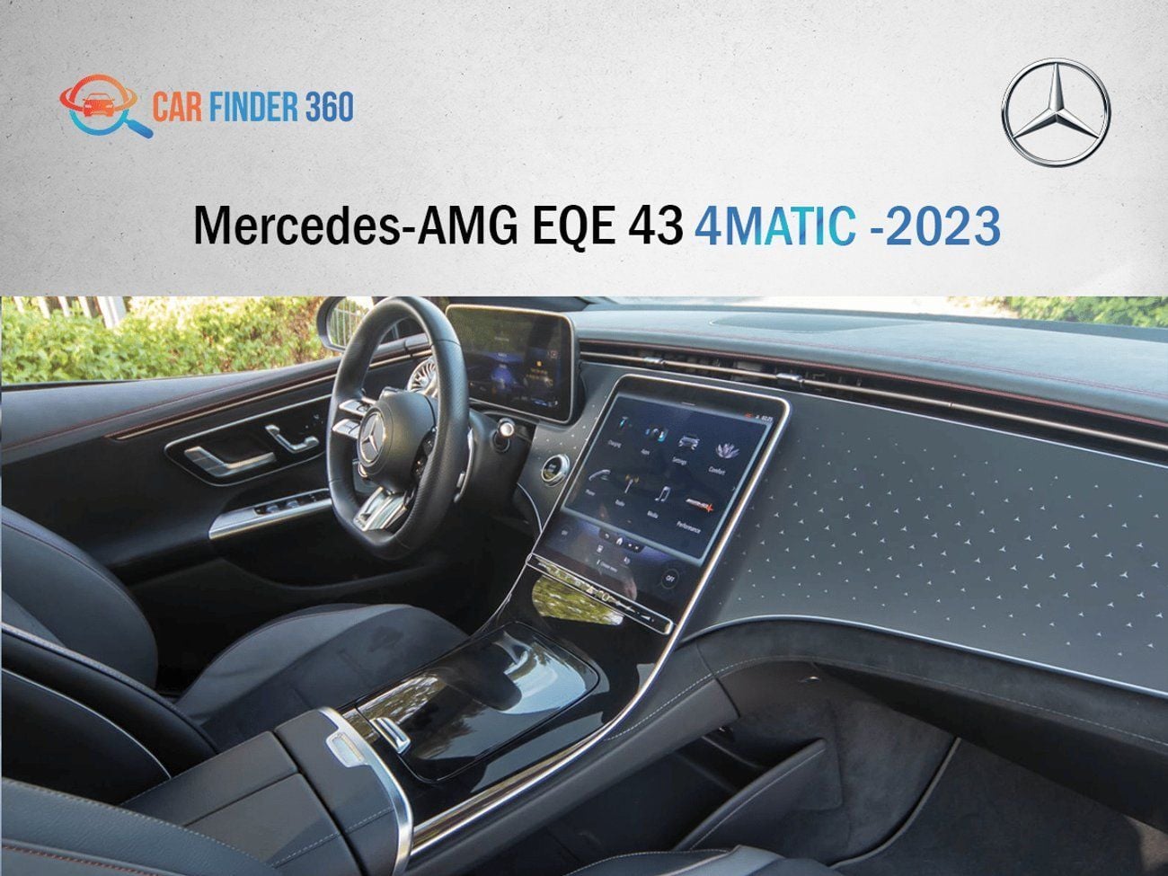 Mercedes-Benz EQE 43 2023 Mercedes-AMG EQE 43 4MATIC — 18,000 km only