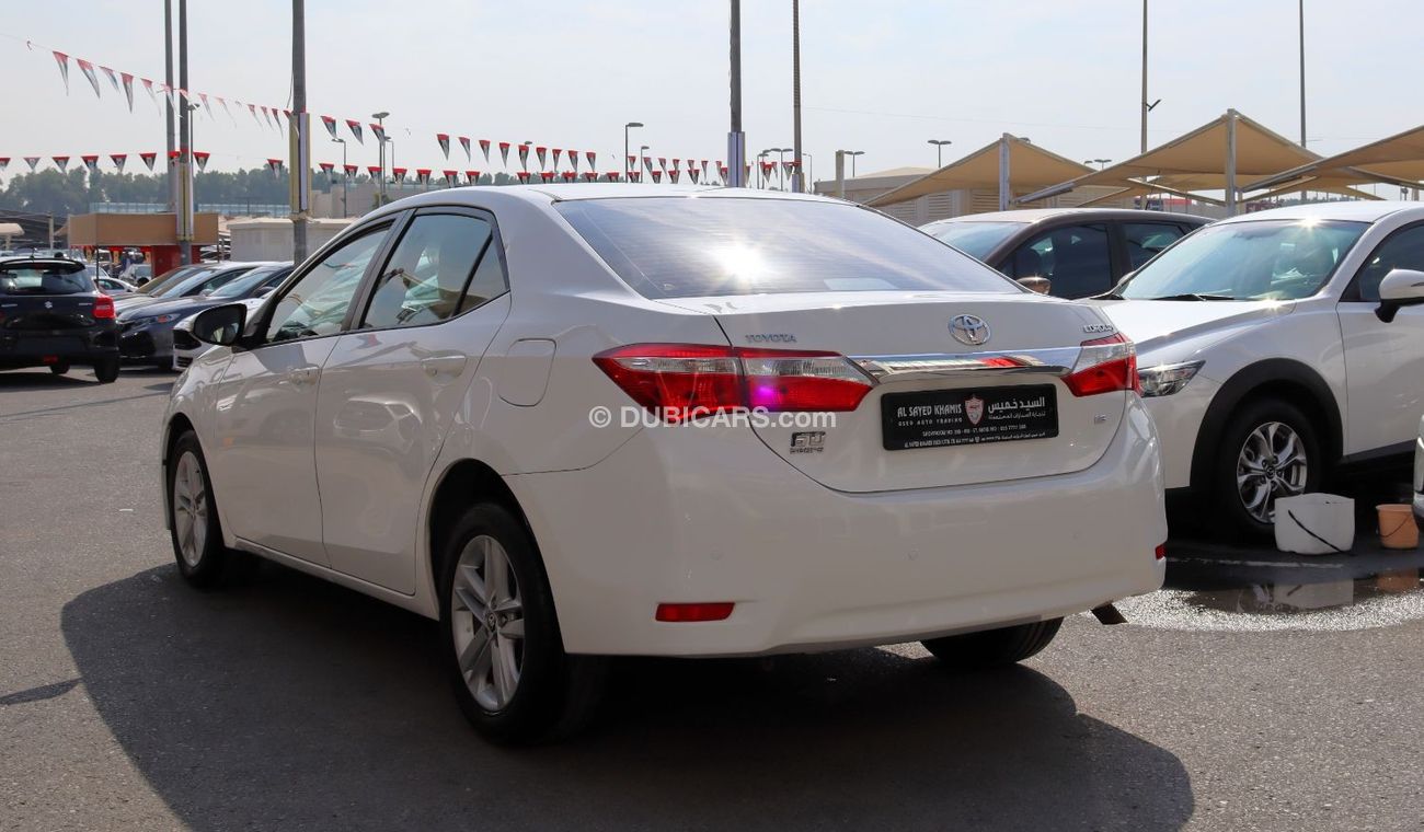 تويوتا كورولا SE خليجي - خالية من الحوادث - مكينة 1600 سي سي - الاحتفال ال 60 لتويوتا - بحالة ممتازة من الداخل وال