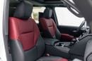 تويوتا لاند كروزر LC300 VXR 3.3L - Precious White Pearl Inside Black & Dark Red | Export Only