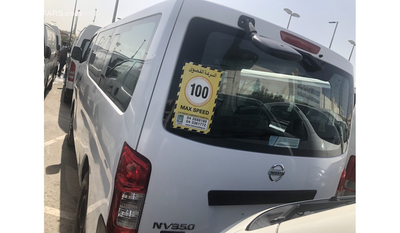 نيسان أورفان Nissan Urvan Nv350 13 seater,model:2016. free of accident with low mileage