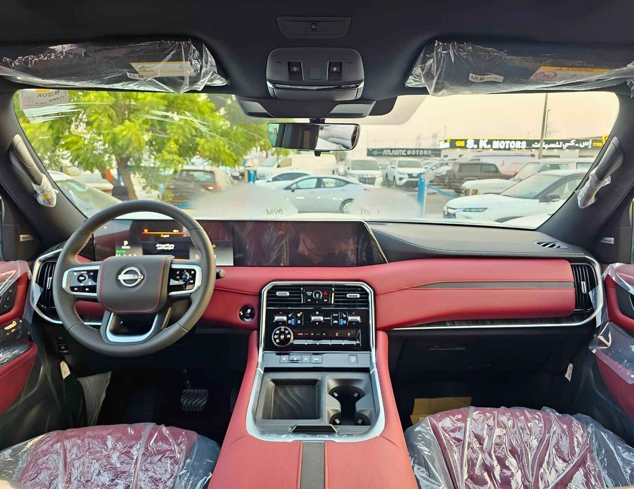 نيسان باترول SE PLATINUM | DUAL TONE | 3.8L V6 | 360* CAMERA WITH PANORAMIC | FULL OPTION | CODE # SE PLATINUM