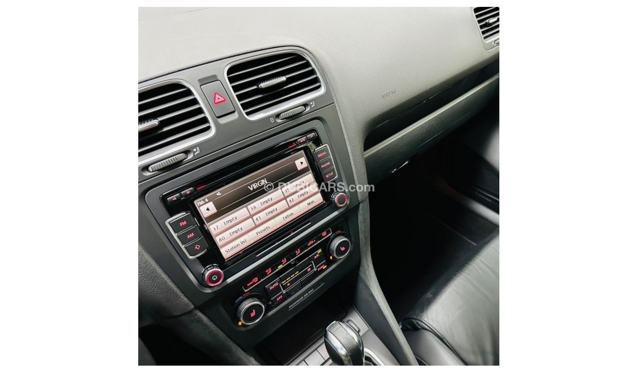 فولكس واجن جولف GCC .. FSH .. Full Options .. Perfect Condition .. GTI .