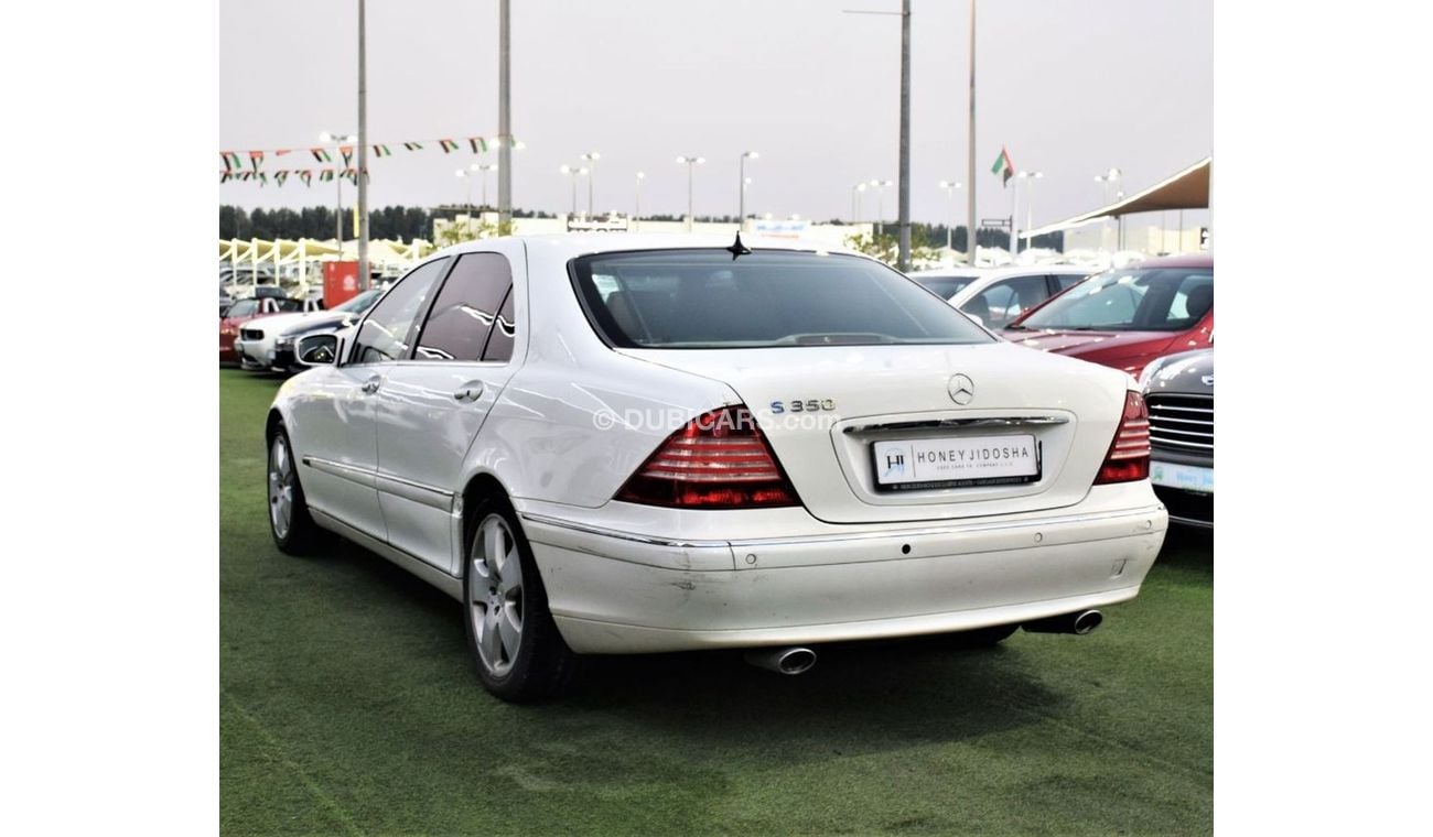 مرسيدس بنز S 350 "( AS IT IS )" Mercedes Benz S350 2001 Model!! in White Color! GCC Specs