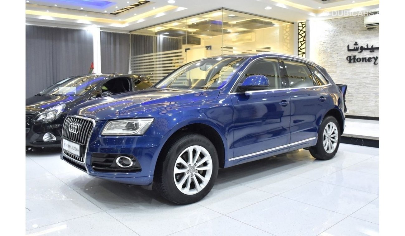 Audi Q5 EXCELLENT DEAL for our Audi Q5 2.0t Quattro ( 2014 Model ) in Blue Color GCC Specs