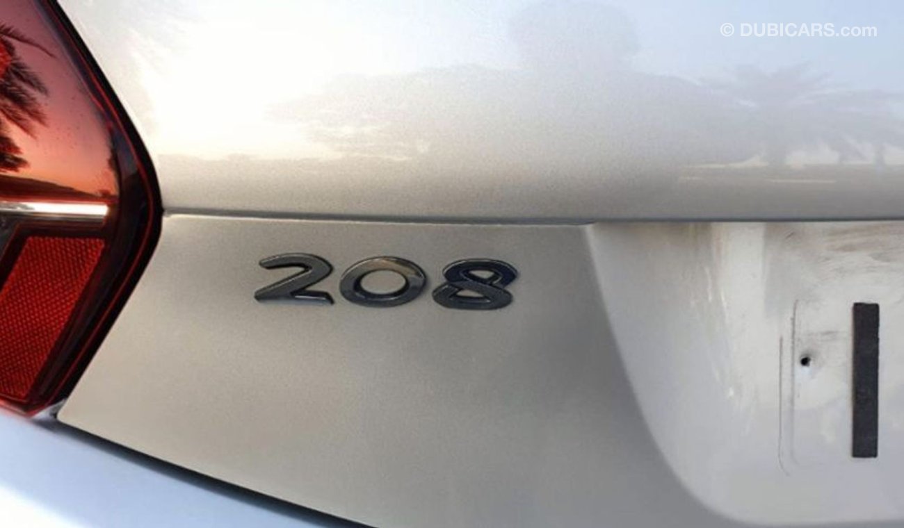 Peugeot 208 LIMITED OFFER FREE REGISTRATION - FREE SERVICE CONTRACT - DEALER WARRANTY GCC SPECS