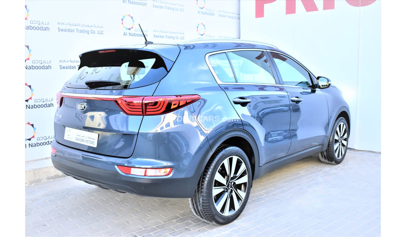 Kia Sportage 2.0L 2WD MID OPTION 2017 GCC DEALER WARRANTY