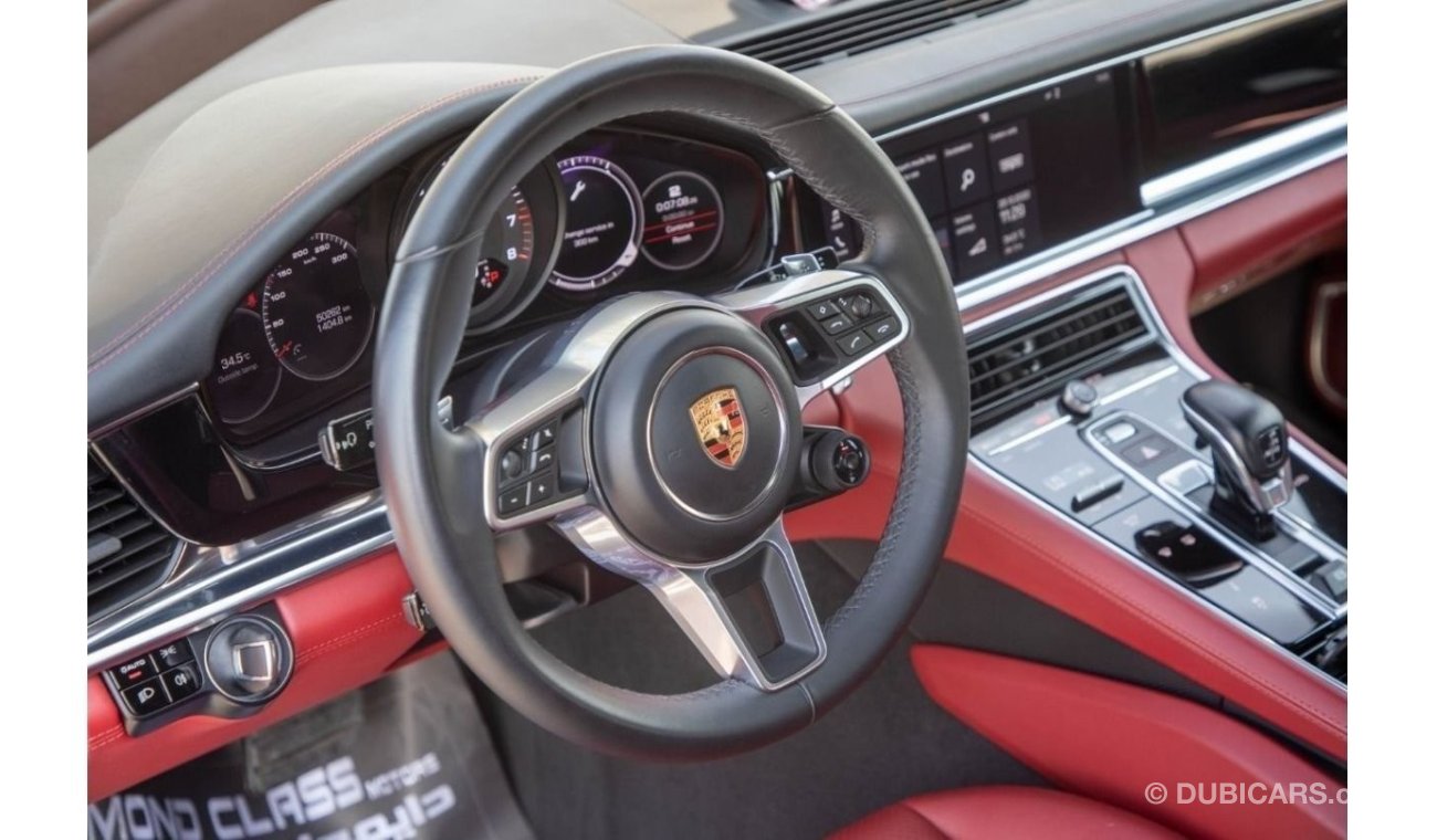 Porsche Panamera Porsche Panamera 4  3.0T V6  Red Interior  Full Option 2020 GCC