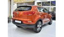 Kia Sportage EXCELLENT DEAL for our KIA Sportage ( 2016 Model ) in Orange Color GCC Specs