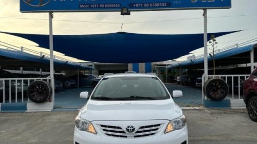 Toyota Corolla car in good condition, 2013 with engine capacity 1.8