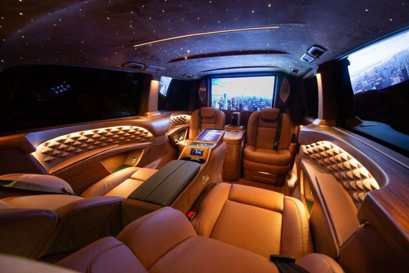 Mercedes Benz V300 AVANTGARDE ERTEX LUXURY DESIGN - 35TH YEAR GEOMETRIC DESIGN