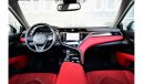 تويوتا كامري Toyota Camry XSE - Panoramic Roof - Red Interior - AED 1,886 Monthly Payment - 0 % DP