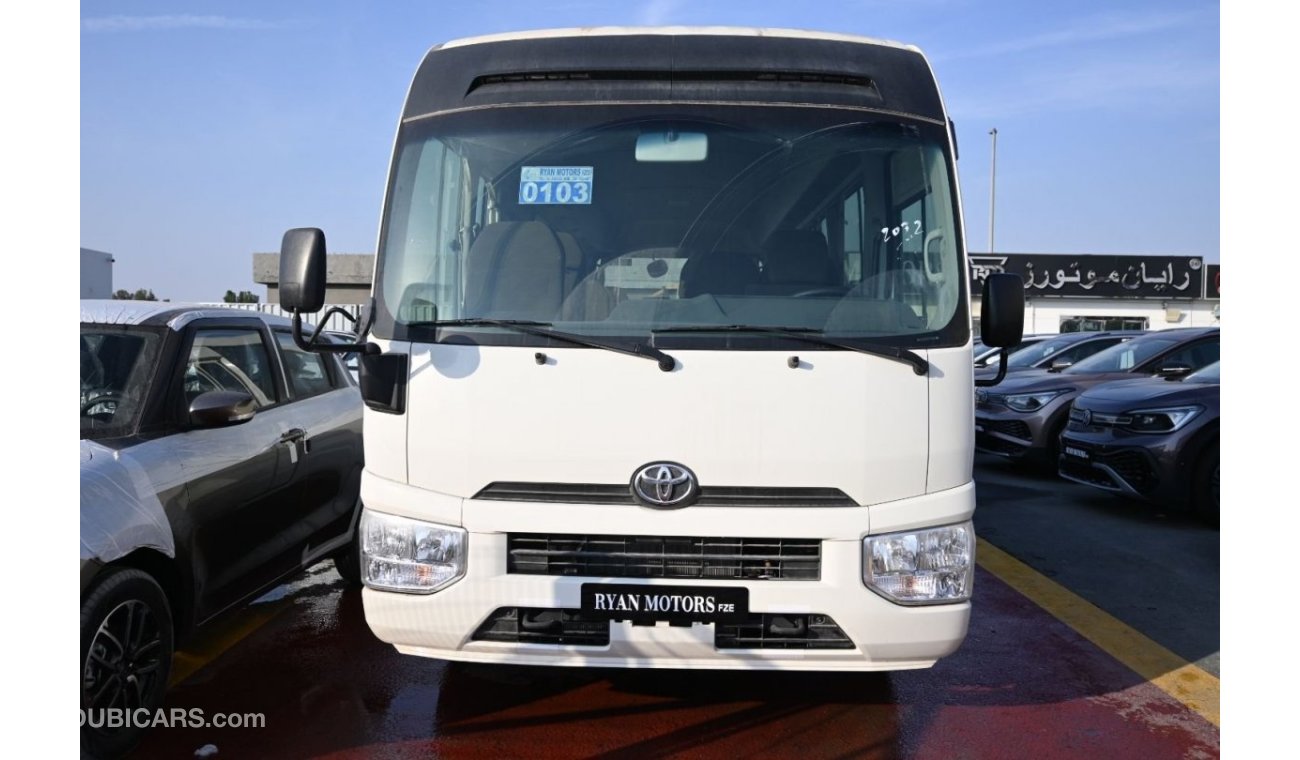 Toyota Coaster Toyota Coaster 4.2L Diesel, BUS, RWD, 2 Doors, 23 Seats, Manual Transmission, Rear Parking Sensors,