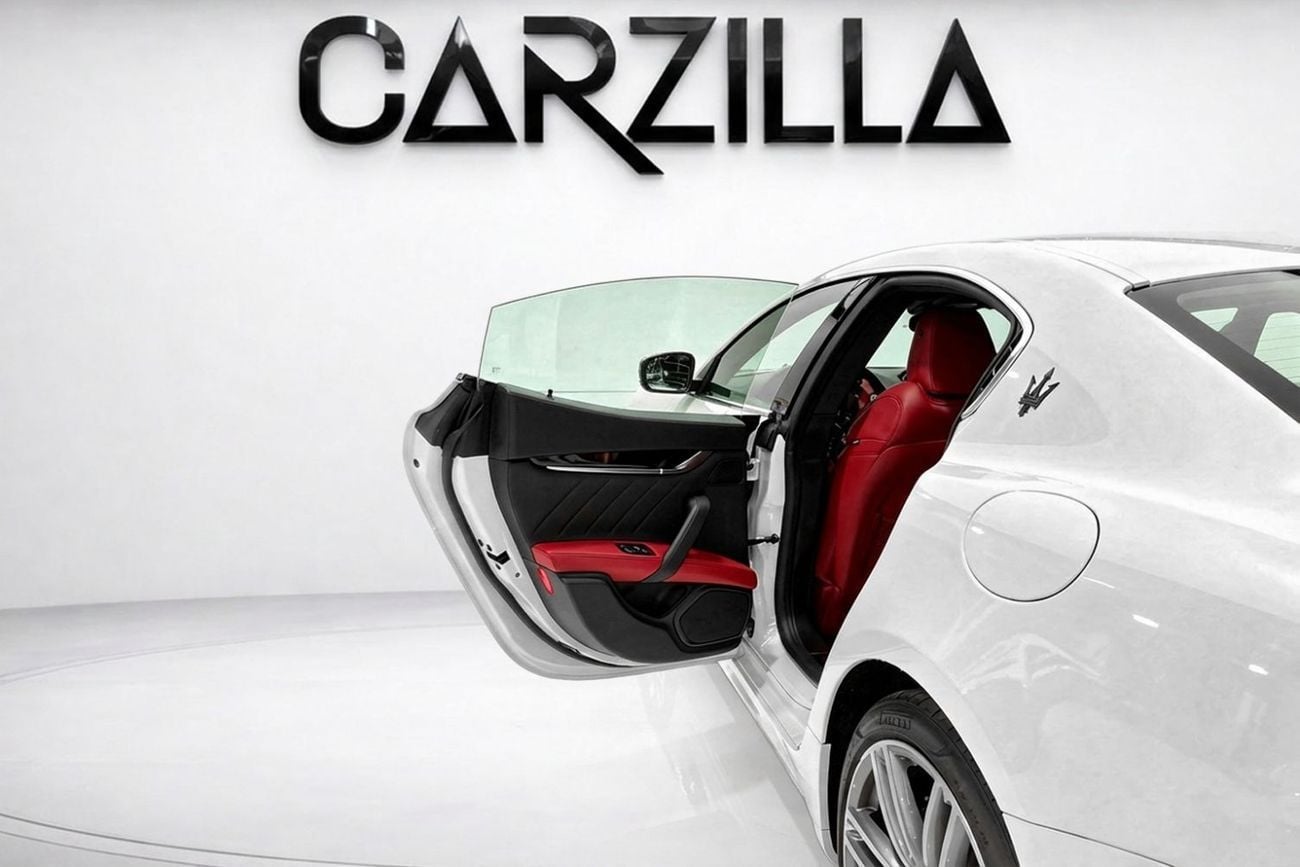 Maserati Ghibli Modena 3.0L AED 3,290 / Monthly l 0% Downpayment l Modena V6 l 1 Year Warranty