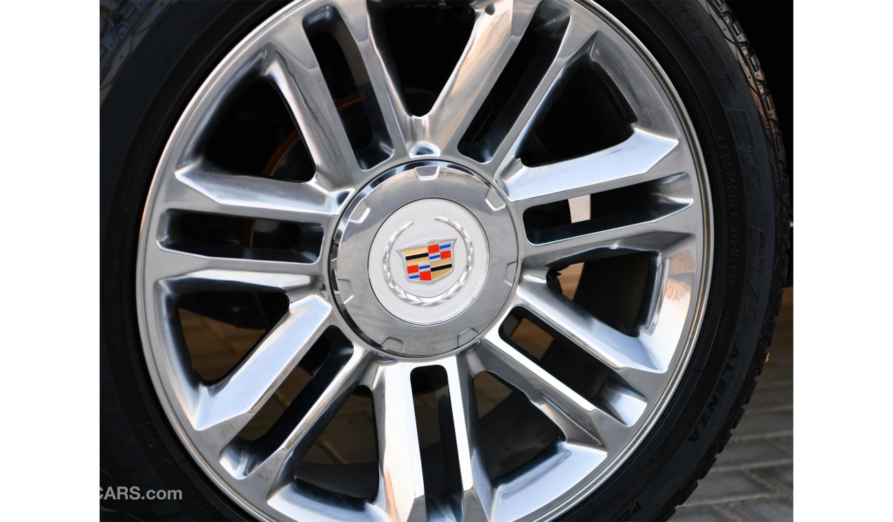 Cadillac Escalade 6.2L V8 Platinum - 2014 - 2 Years Warranty!  - AED 1,610 PER MONTH - 0% DOWNPAYMENT