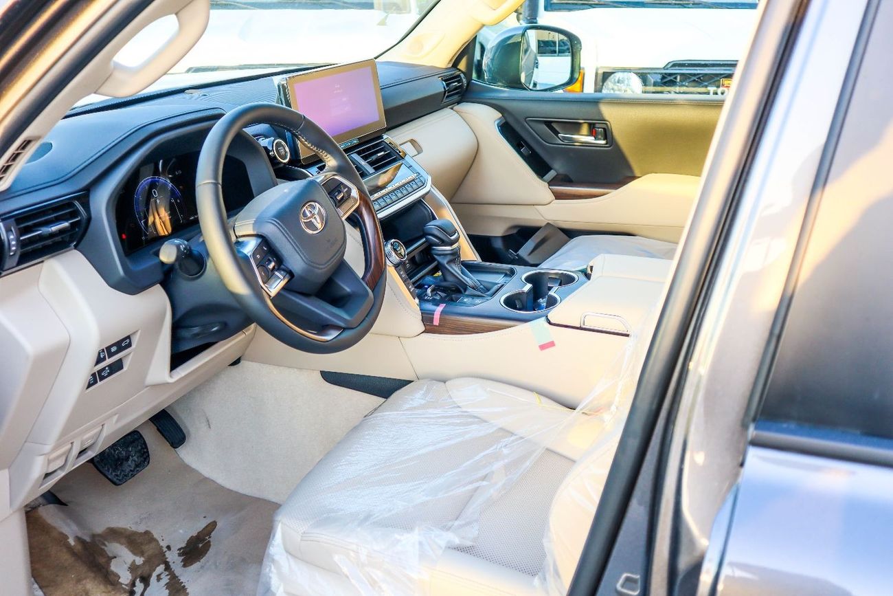 تويوتا لاند كروزر 2025 Toyota Land Cruiser GXR 3.5L (Full Option, Gray Color)