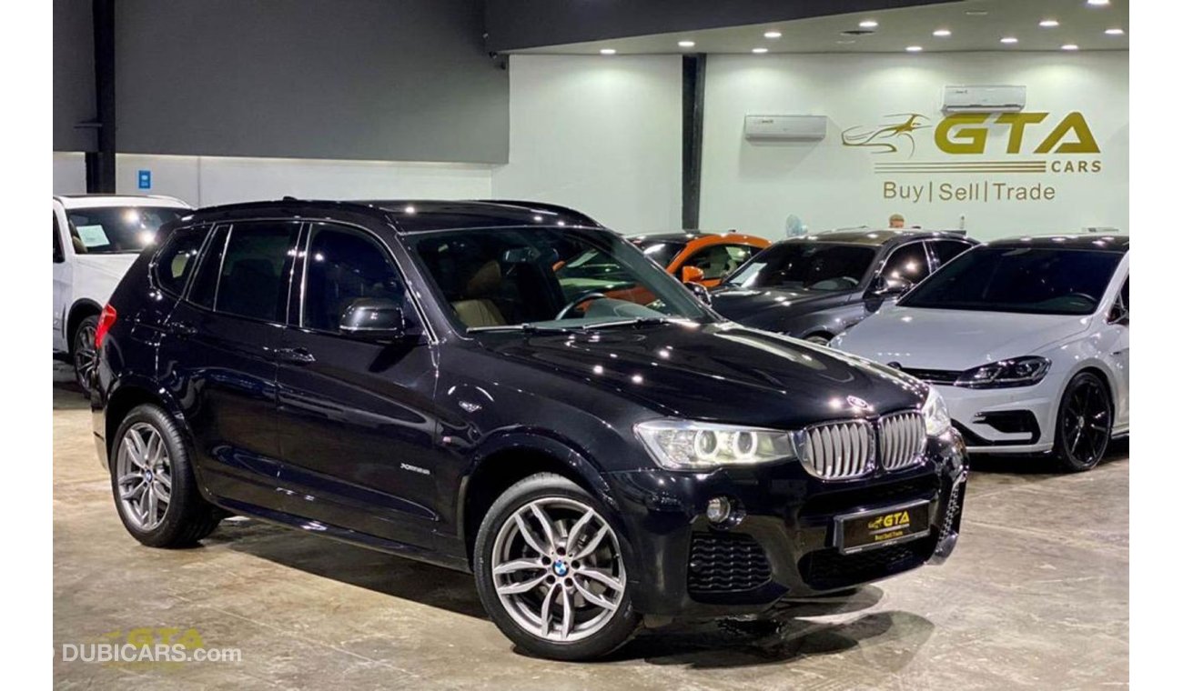 بي أم دبليو X3 2016 BMW X3 xDrive28i M Sport, March 2021 BMW Warranty + Service Contract, Excellent Condition, GCC