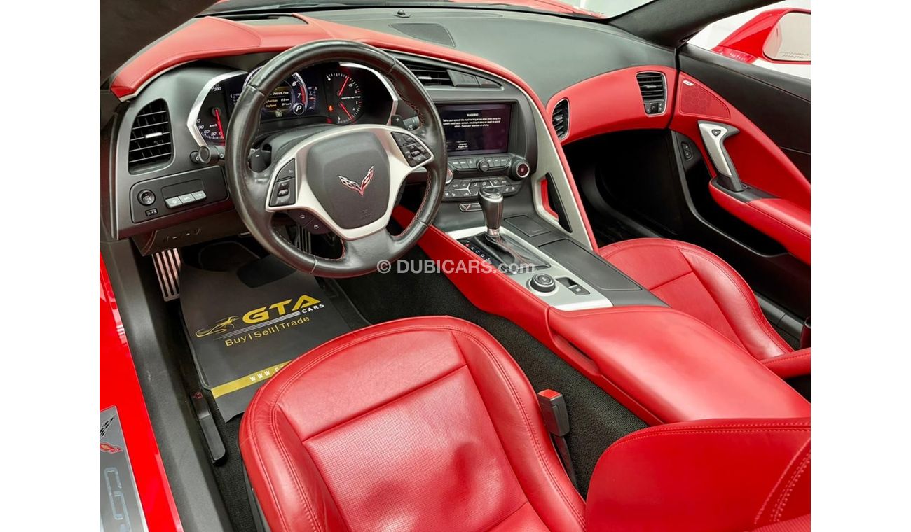 Chevrolet Corvette 2015 Chevrolet Corvette Stingray Z51 3LT, Full Service History, Warranty, GCC