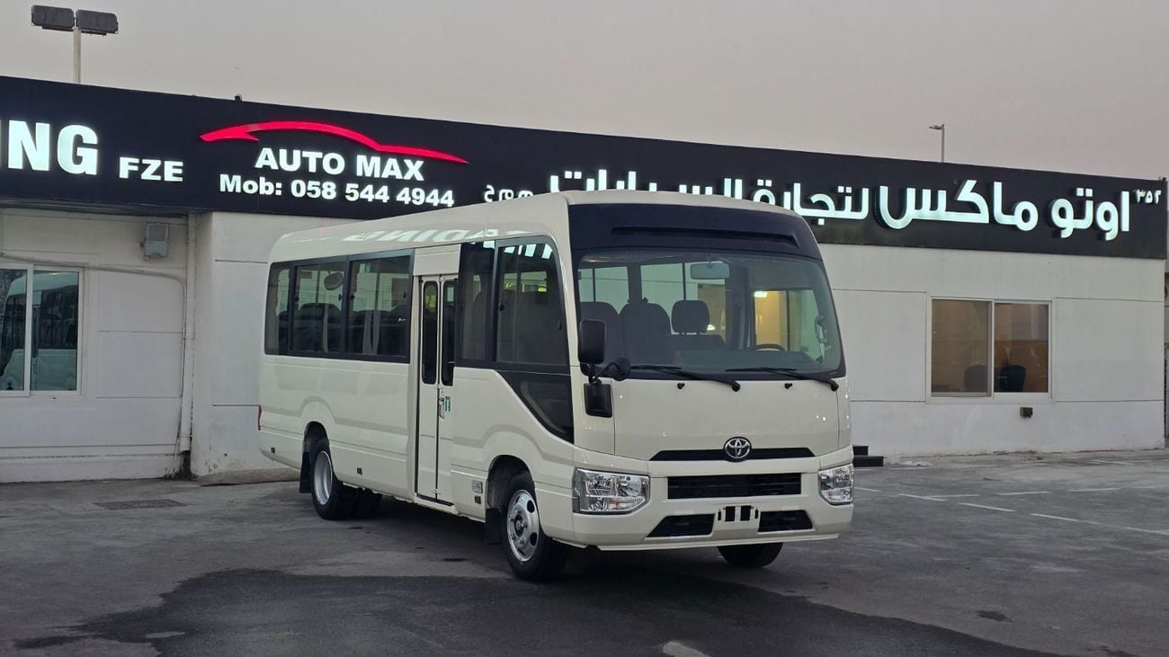تويوتا كوستر  2026 TOYOTA COASTER 4.2L DSL 23 SEATER
