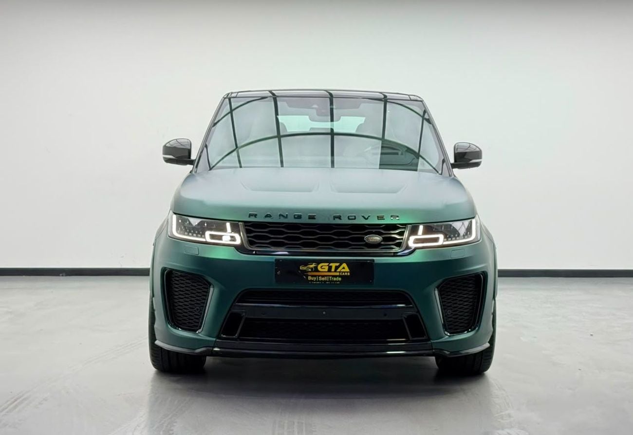 Land Rover Range Rover Sport SVR 2018 Range Rover Sport , Carbon Fiber Package, Fully Loaded, Excellent Condition, GCC