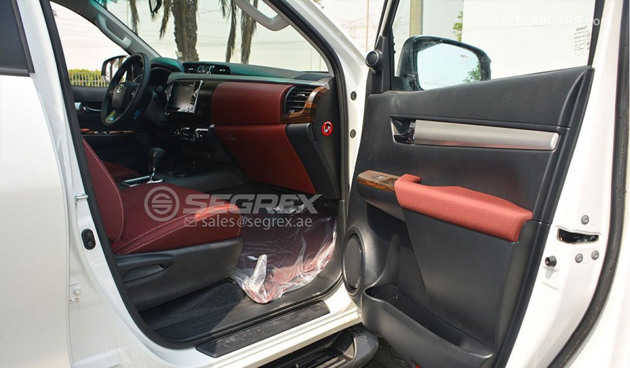 Toyota Hilux 2020YM 4.0L TRD Full option Sportivo V6 AUTOMATIC-Red Available الوان مختلفه