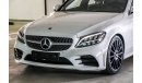 مرسيدس بنز C200 AMG 2019 GCC under Agency Warranty with Zero Down-Payment.