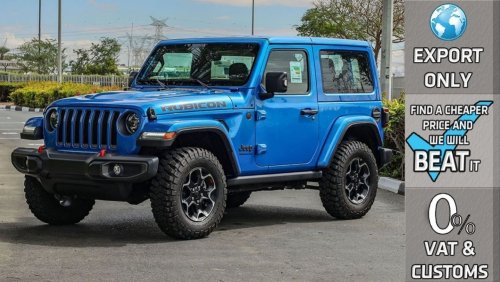 Jeep Wrangler Rubicon V6 3.6L 4X4 , Winter Package , 2023 GCC , 0Km , (ONLY FOR EXPORT)