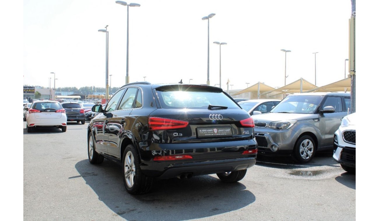 Audi Q3 Std ACCIDENTS FREE - GCC - MID OPTION - PERFECT CONDITION INSIDE OUT - ENGINE 2.0