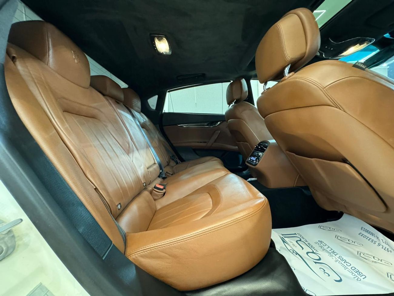 مازيراتي كواتروبورتي S Q4 3.0L (530 HP) SPECIAL MASERATI QUATTROPORTE S V6 ENGINE || GCC SPECS || ACCIDENT FREE || TOP OF