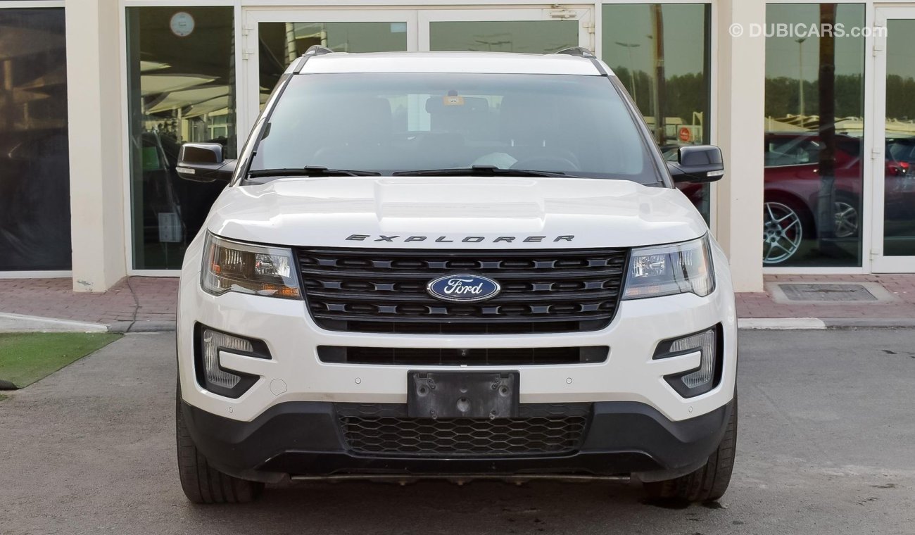 فورد إكسبلورر Ford Explorer Sport 2016 Agency Warranty Full Service History GCC