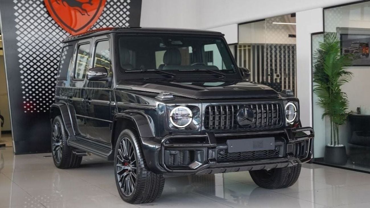 Mercedes-Benz G 63 AMG 4MATIC SUV GCC 2025 Fully Original Carbon Perfomance Package 5 Year Gargash Auto Warranty