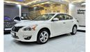 Nissan Altima EXCELLENT DEAL for our Nissan Altima 2.5 SV ( 2016 Model ) in White Color GCC Specs