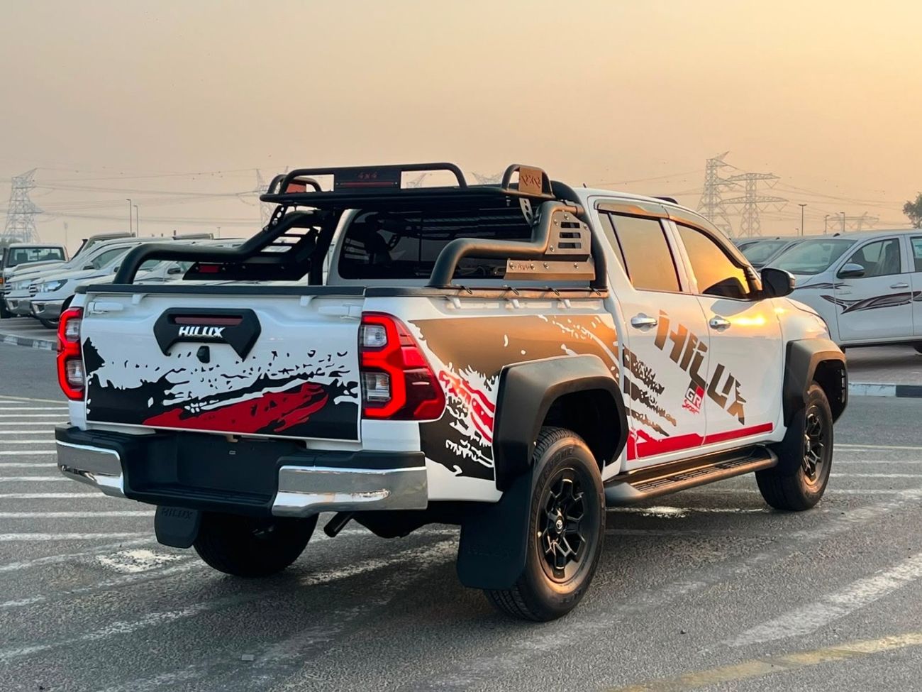 Toyota Hilux  2022 Toyota Hilux GR Sport - 2.7L V4 - Rear Camera - Push Start - Full Automatic Patrol - 4x4 AWD -