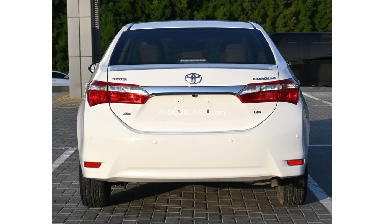 Toyota Corolla SE GCC EXCELLENT CONDITION WITHOUT ACCIDENT 2014 1.6