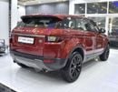 Land Rover Range Rover Evoque HSE EXCELLENT DEAL for our Land Rover Range Rover Evoque ( 2016 Model ) in Red Color GCC Specs