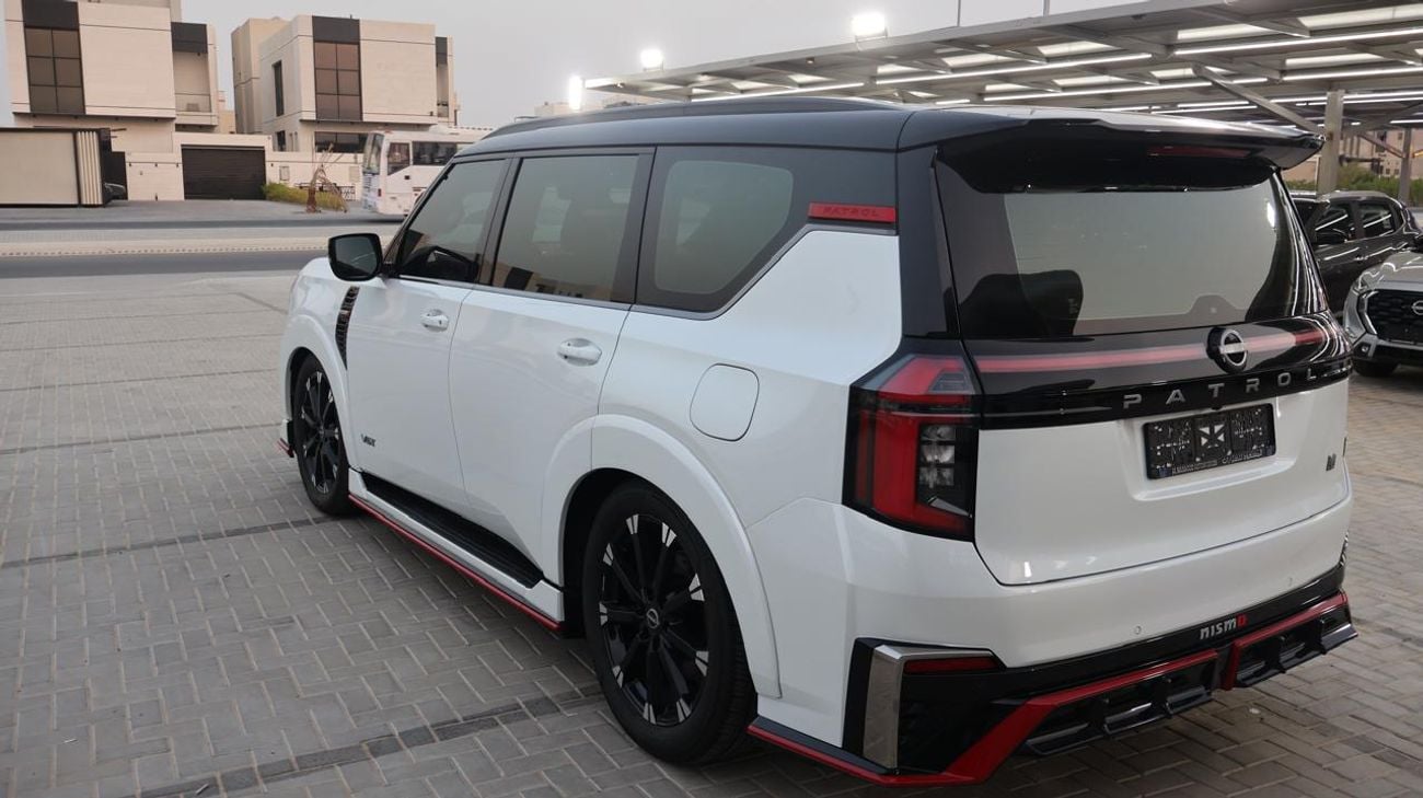 Nissan Patrol NISMO Warranty from Al Masood for 5 years with open mileage . original Paint . Super Clean Premium Edition
