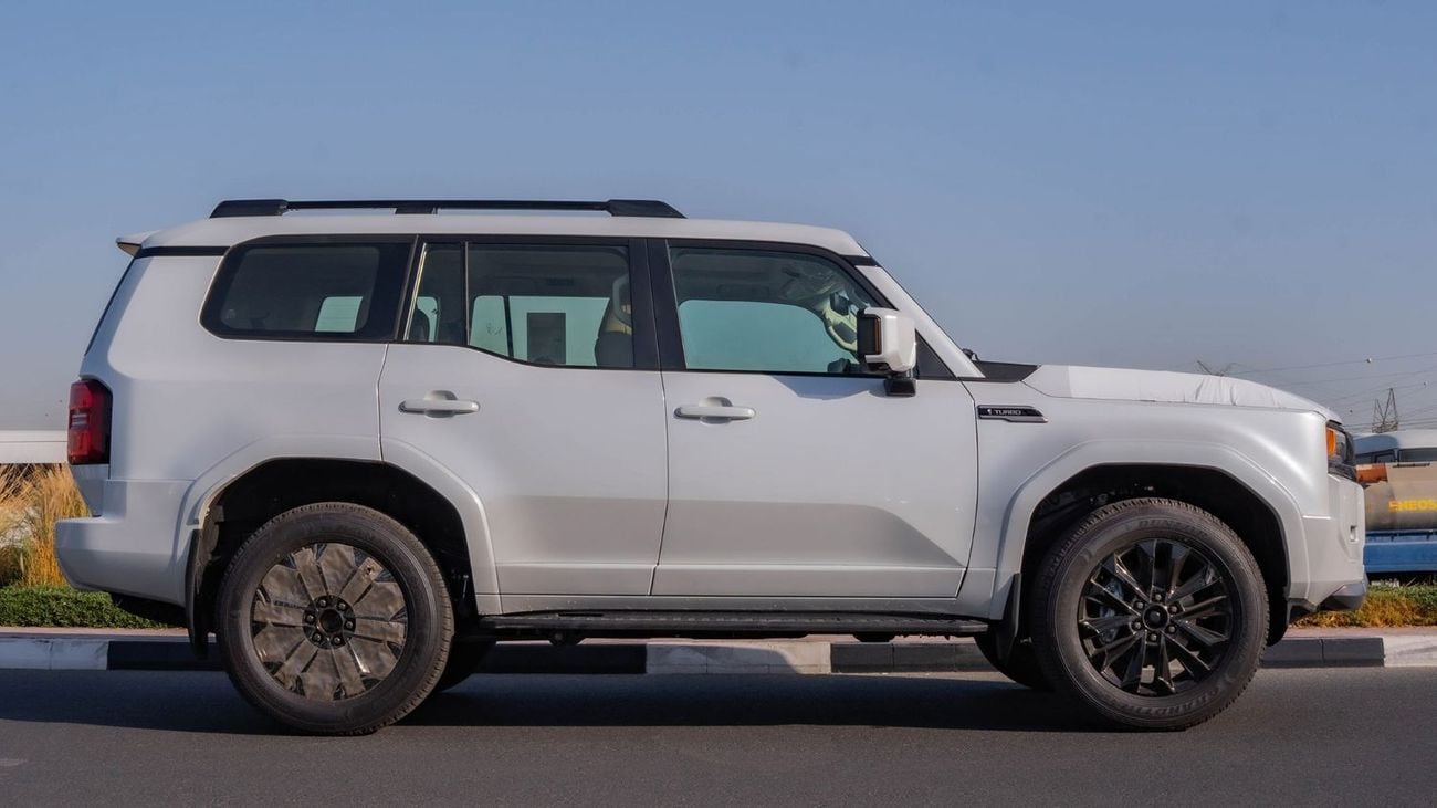 تويوتا برادو 2026 Toyota Prado VXL 2.4L AT Petrol (White-Beige)