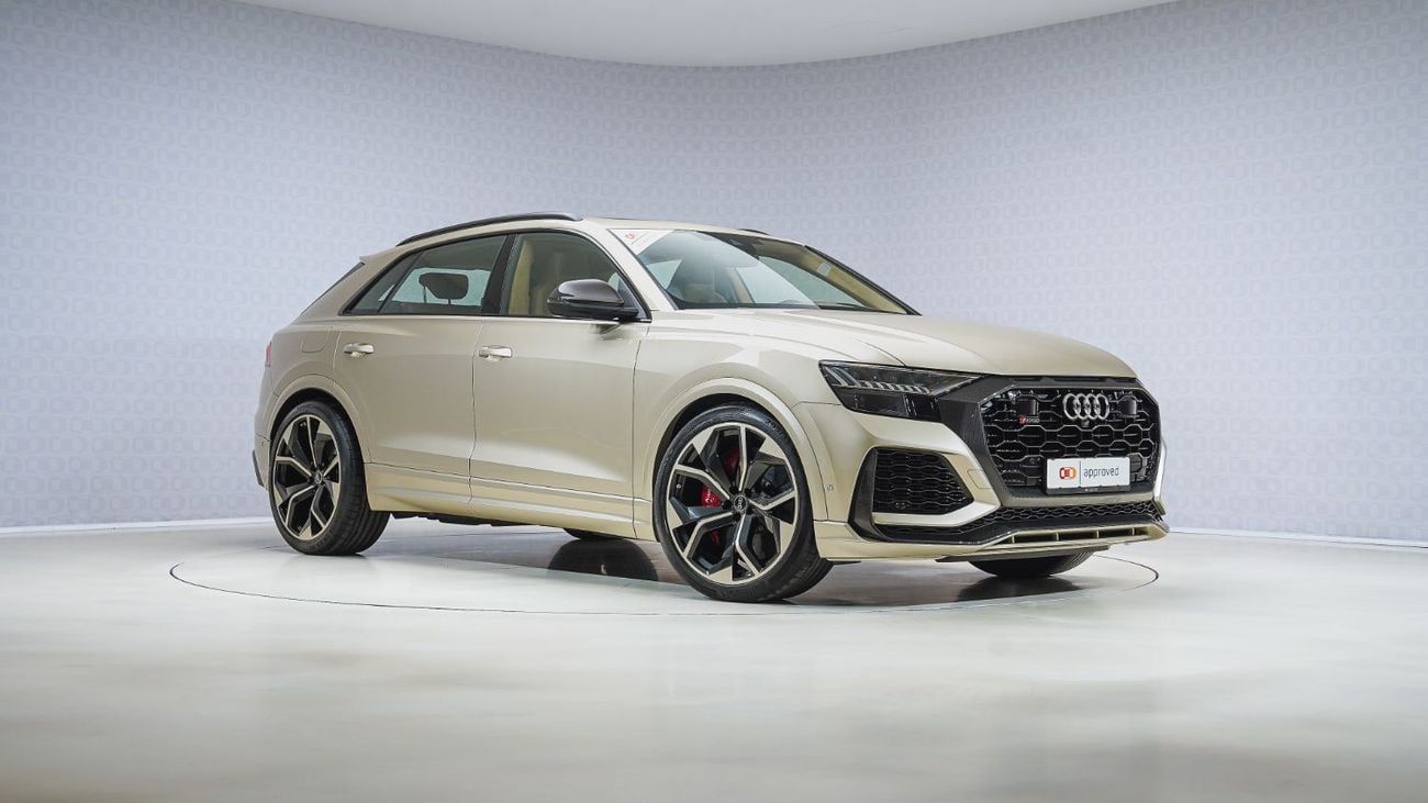 Audi RS Q8 TFSI quattro 4.0L | AED 5,752 PM | Up to 3 Years Warranty | GCC