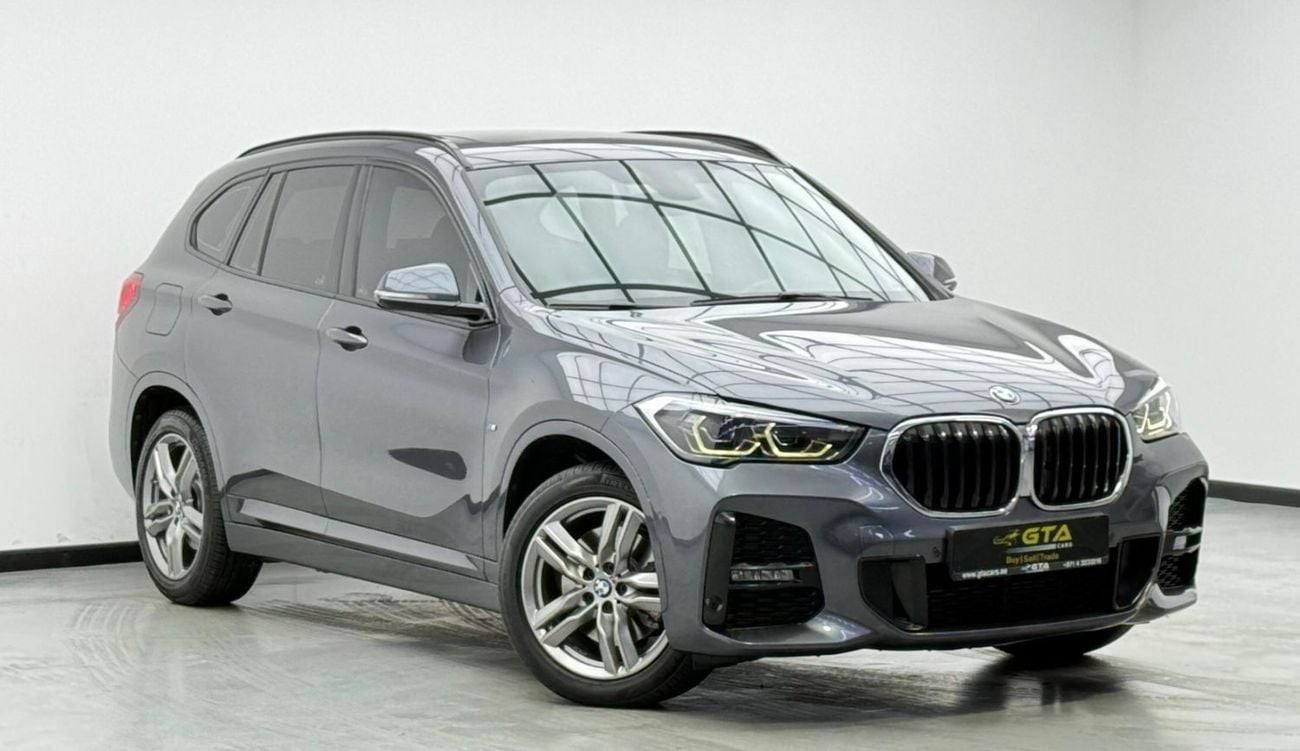 بي أم دبليو X1 sDrive 20i M Sport 2.0L 2021 BMW X1 sDrive20i M Sport, 2026 BMW Warranty + Service Pack, Full BMW Se