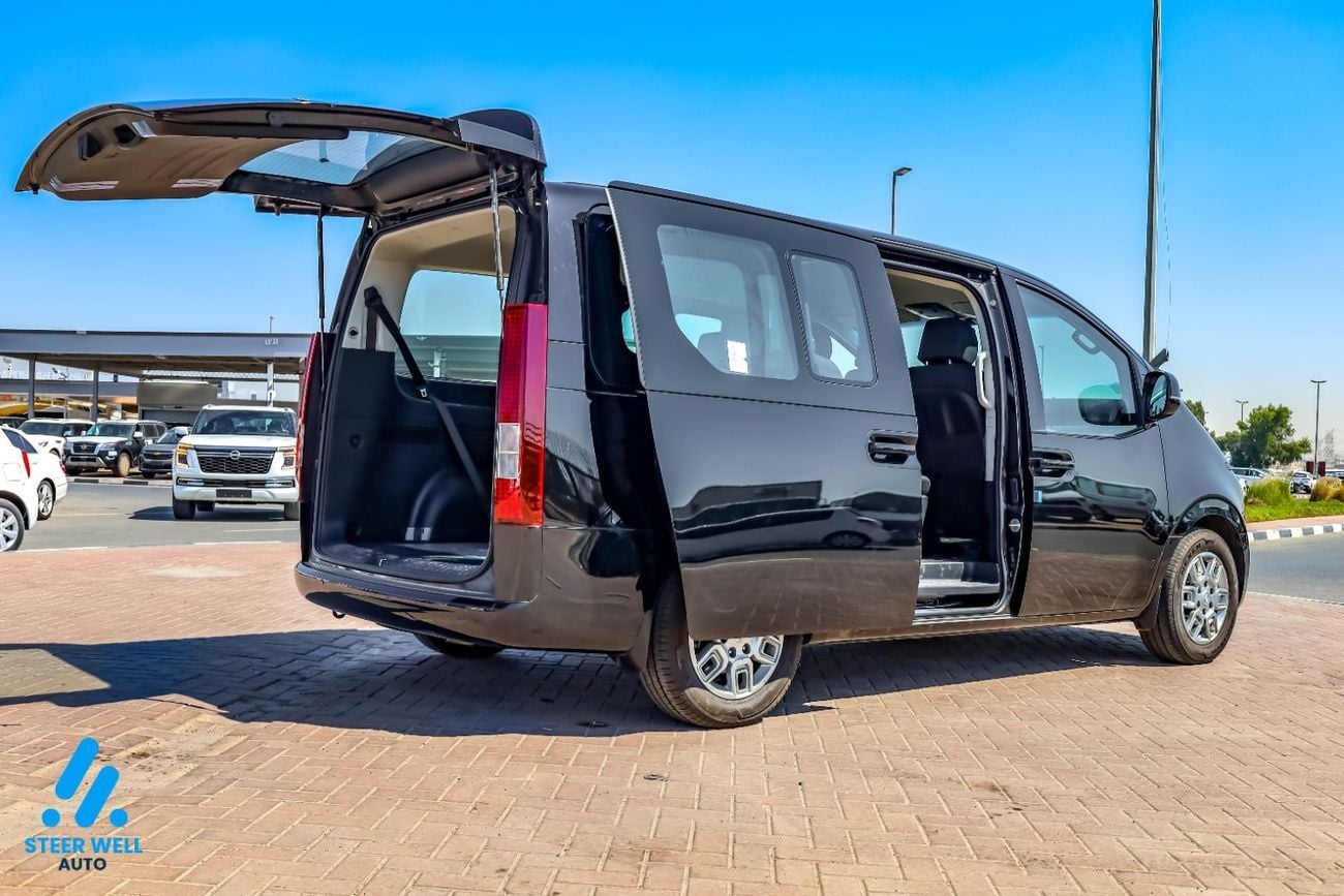 هيونداي ستاريا 3.5L Comfort (9 Seater) 2025 | 3.5L V6 | 9-Seater | AT | Premium Interior | Apple CarPlay | Export