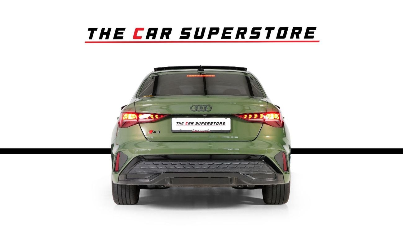 Audi A3 35 TFSI S Line 1.4L S line-GCC-District Green--Audi warranty & service valid till 2030