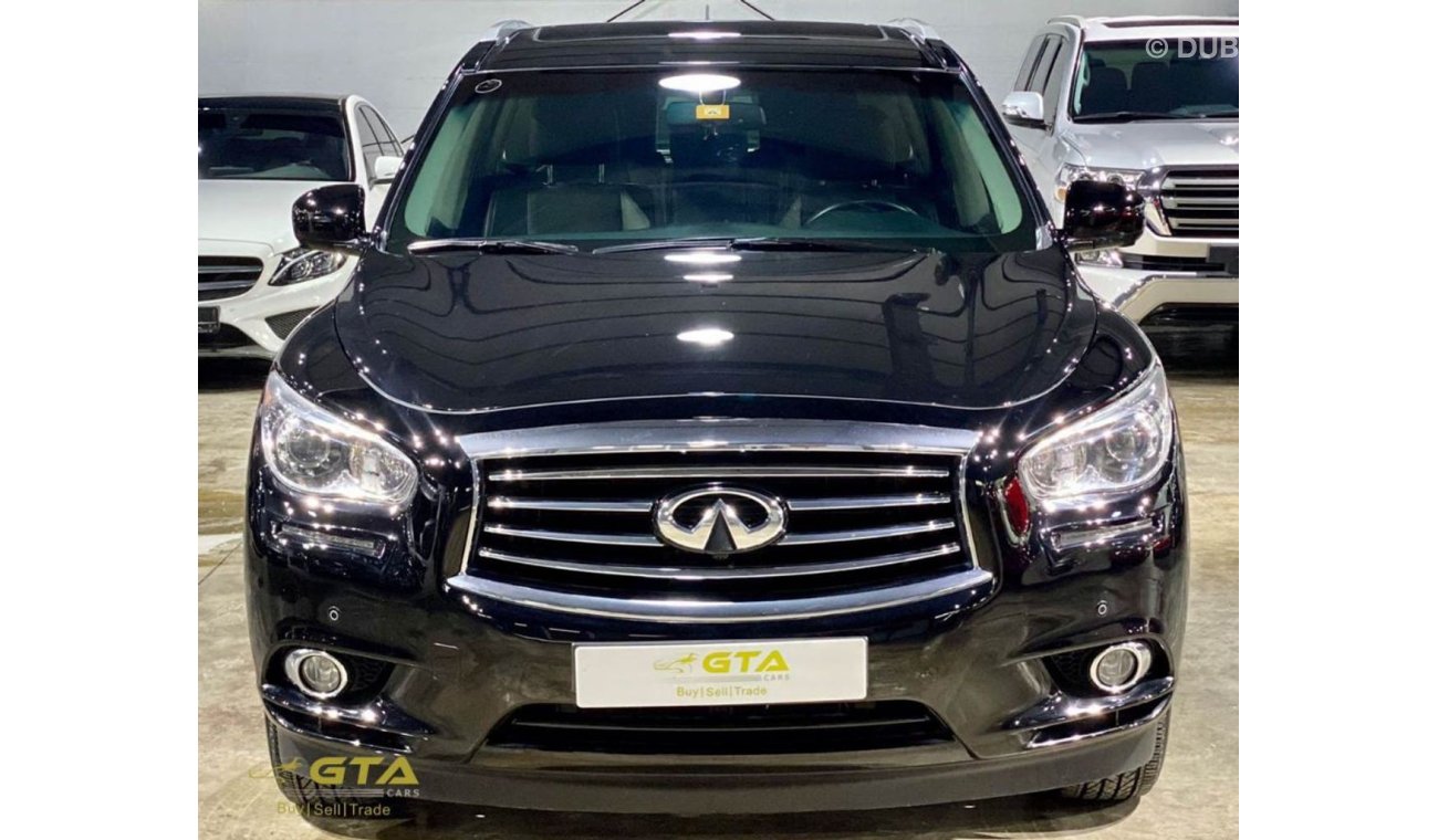 إنفينيتي QX60 2015 Infiniti QX60 Luxury, Warranty, Full Infiniti History, GCC