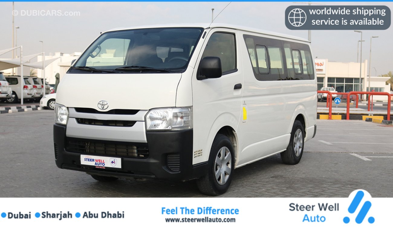 Toyota Hiace STANDARD ROOF BUS WITH GCC SPECS 2015