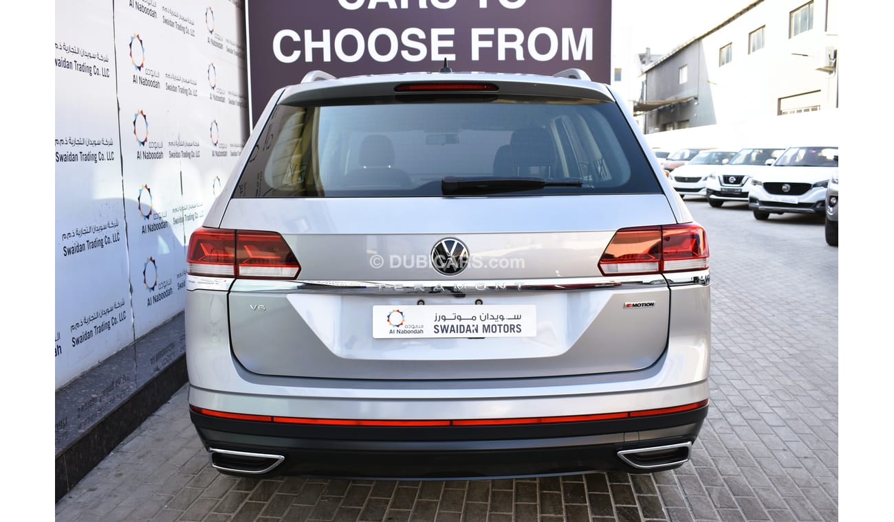Volkswagen Teramont AED 1839 PM | 3.6L V6 S AWD GCC UNDER MANUFACTURER WARRANTY