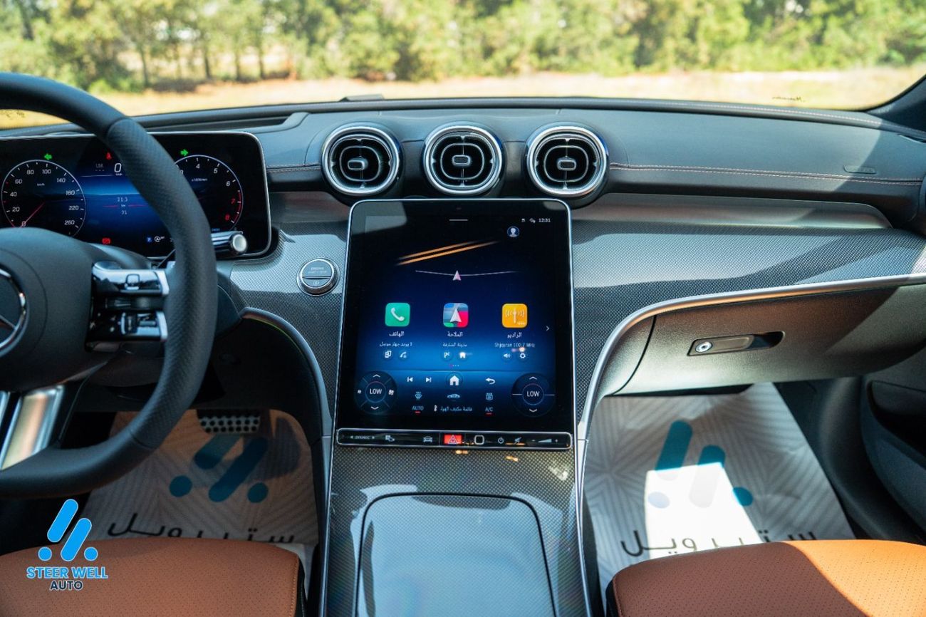 Mercedes-Benz C 200 AMG Line | 1.5L | Warranty Included | GCC Specs Sedan