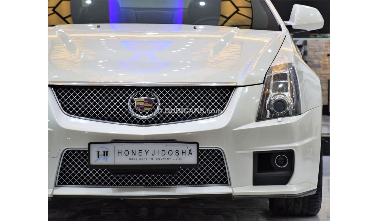Cadillac CTS EXCELLENT DEAL for our Cadillac CTS V-Series ( 2011 Model! ) in White Color! American Specs