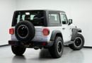 Jeep Wrangler Sport 3.6L A/T (4 Seater) 2019 Jeep Wrangler Sport, Warranty, Full Jeep Service History, Excellent C