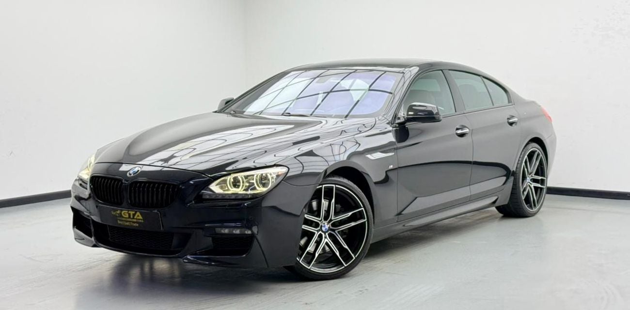 BMW 640i Gran Coupe 2015 BMW 640i Gran Coupe M-Sport, Service History, Fully Loaded, Excellent condition, GCC