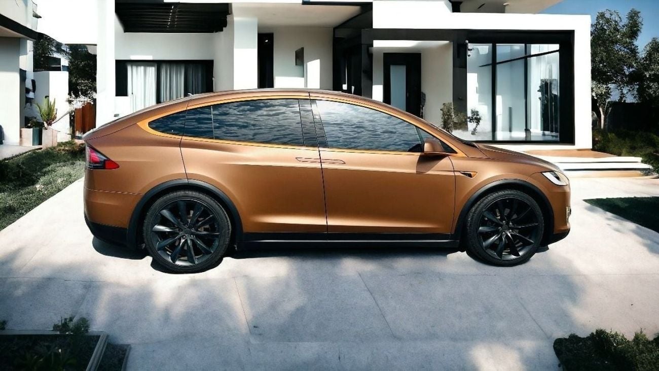 Tesla Model X AED 2480 PM | TESLA MODEL X100D 2017 | GCC | FIRST OWNER | Full Service History | No Accidents